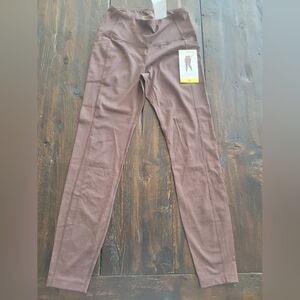 NEW NWT Brown High-Waisted Leggings-S